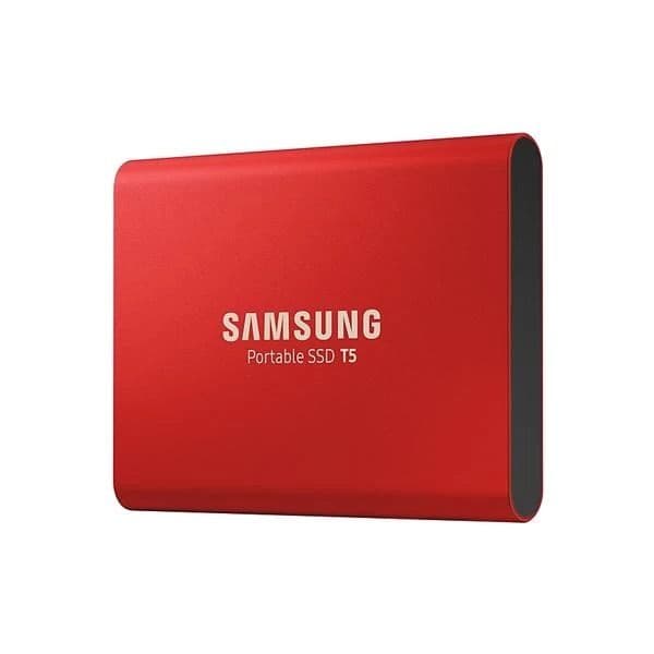 Samsung T5 1TB Portable SSD (Red) - 4