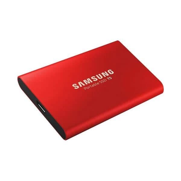 Samsung T5 500GB Portable SSD (Red) - 2