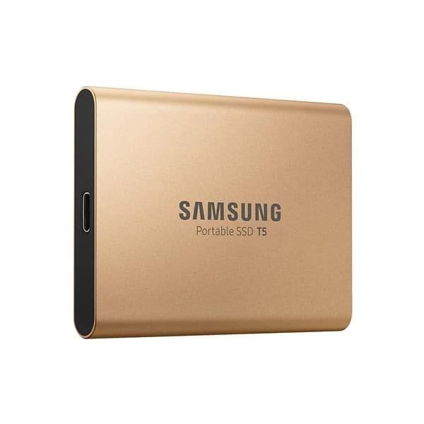 Samsung T5 500GB Portable SSD (Gold) - 3