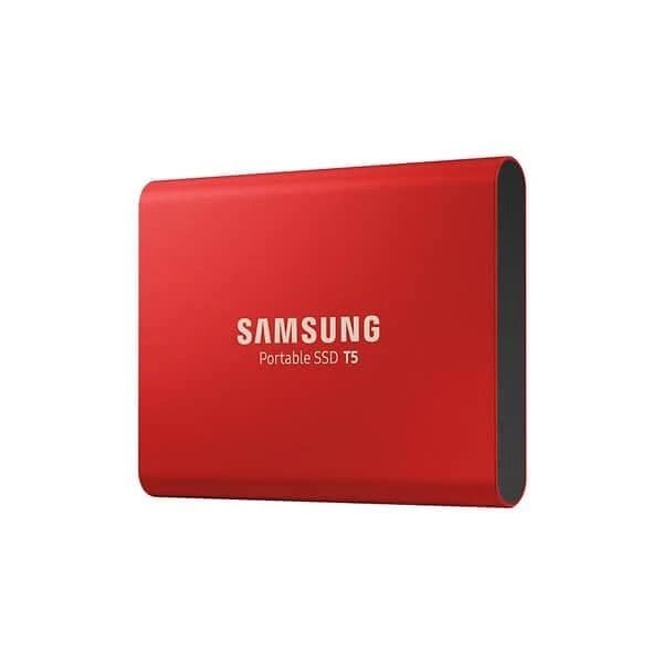 Samsung T5 500GB Portable SSD (Red) - 4