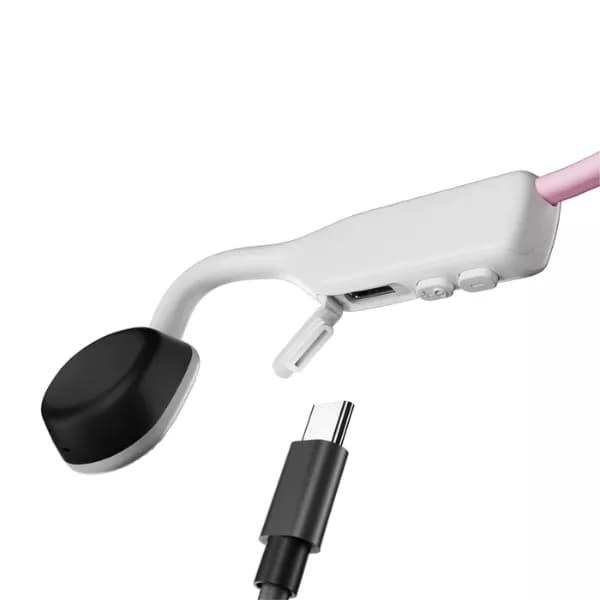 Shokz OpenMove Open-Ear Bluetooth Sport Headphones Bone Conduction Wireless Earphones Pink - 4