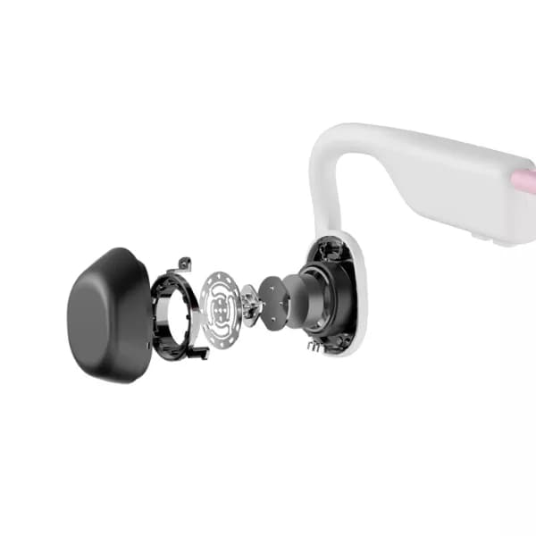 Shokz OpenMove Open-Ear Bluetooth Sport Headphones Bone Conduction Wireless Earphones Pink - 3