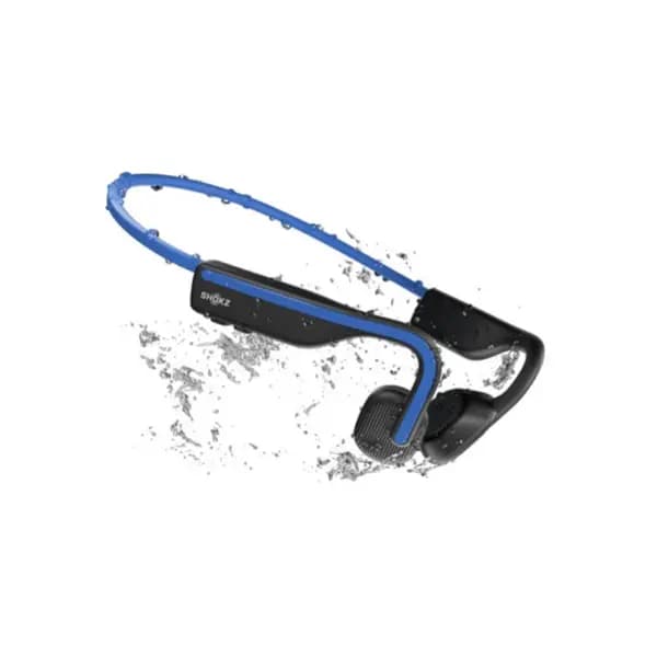 Shokz OpenMove Open-Ear Bluetooth Sport Headphones Bone Conduction Wireless Earphones Blue - 2