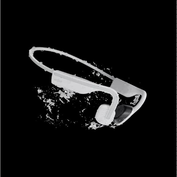 Shokz OpenMove Open-Ear Bluetooth Sport Headphones Bone Conduction Wireless Earphones White - 5