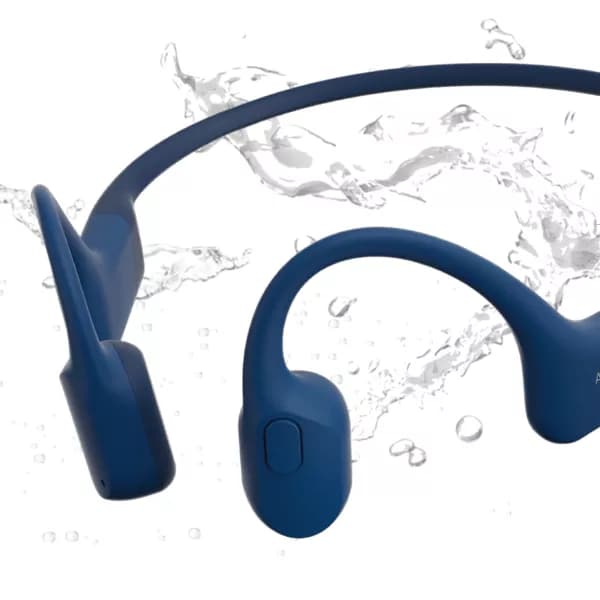 Shokz OpenRun Wireless Open-Ear Bluetooth Headphone, Blue - 3