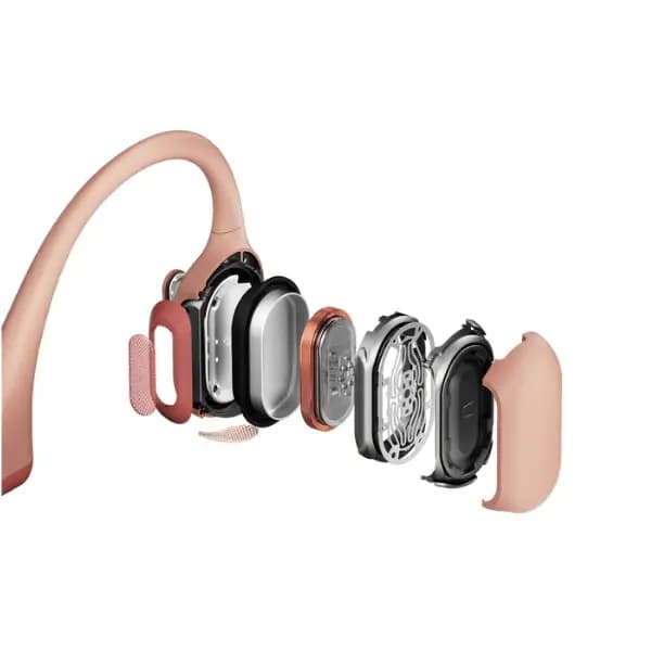Shokz OpenRun Pro Premium Bone Conduction Open-Ear Bluetooth Sport Headphones (Pink) - 4
