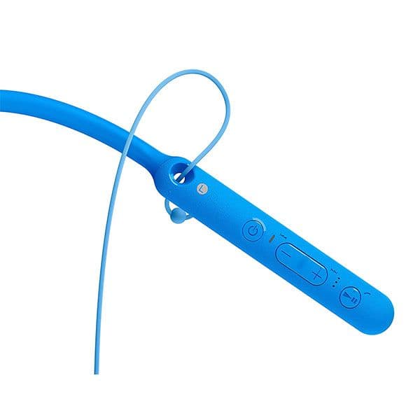 Sony WI-C400 Wireless in-Ear Neck Band Headphones Bluetooth Headset with mic (Blue) - 2