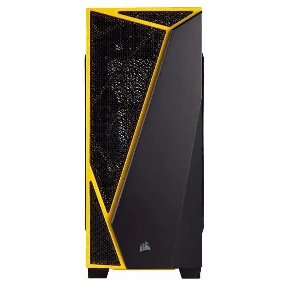 Corsair SPEC 04 Carbide Series Black/Yellow Mid Tower PC Cabinet - 4
