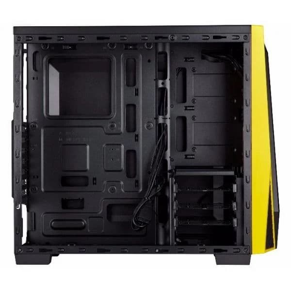 Corsair SPEC 04 Carbide Series Black/Yellow Mid Tower PC Cabinet - 3