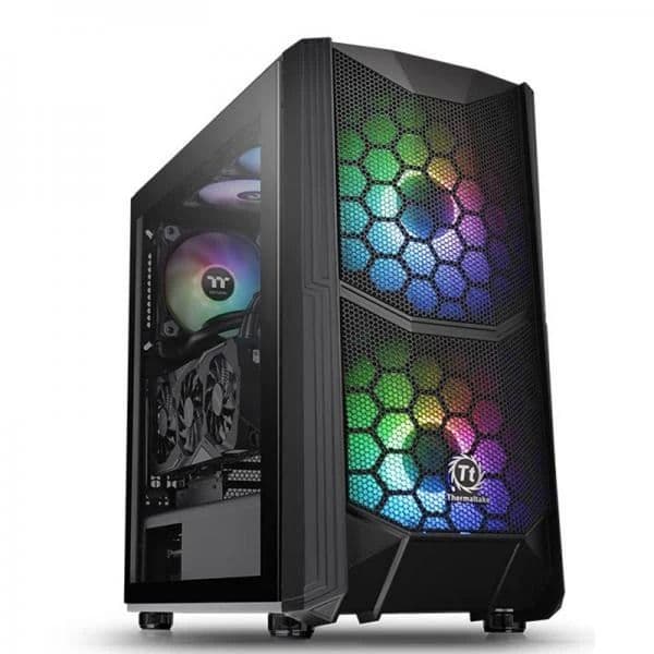 Thermaltake Commander C35 TG ARGB Cabinet (Black) - 1