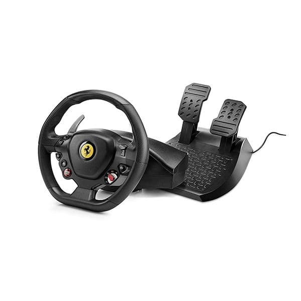 THRUSTMASTER T80 RW FERRARI 488 GTB EMEA VERSION Motion Controller (Black, For PS5, PS4, PC) - 1