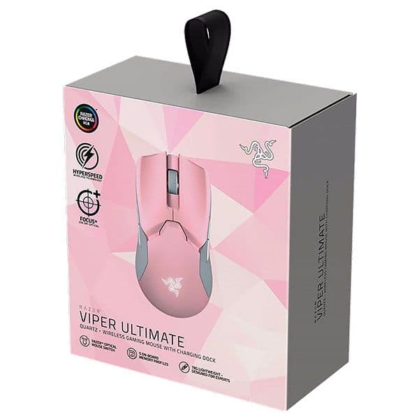 Razer Viper Ultimate with Charging Dock Quartz - 5