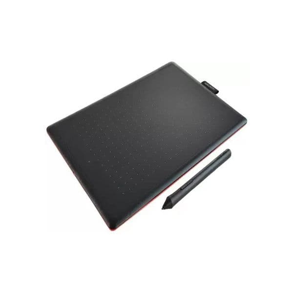 WACOM ONE By CTL-472/K0-CX 5.98 x 3.74 inch Graphics Tablet  (Black, Red) - 2