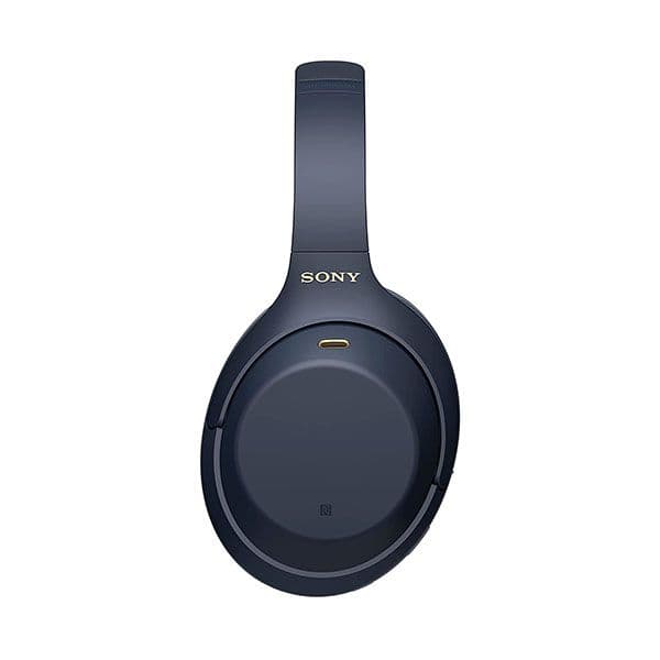 Sony WH-1000XM4 Wireless Noise Cancellation Headphones, Bluetooth Headset with Mic Alexa Voice Control (Blue) - 4