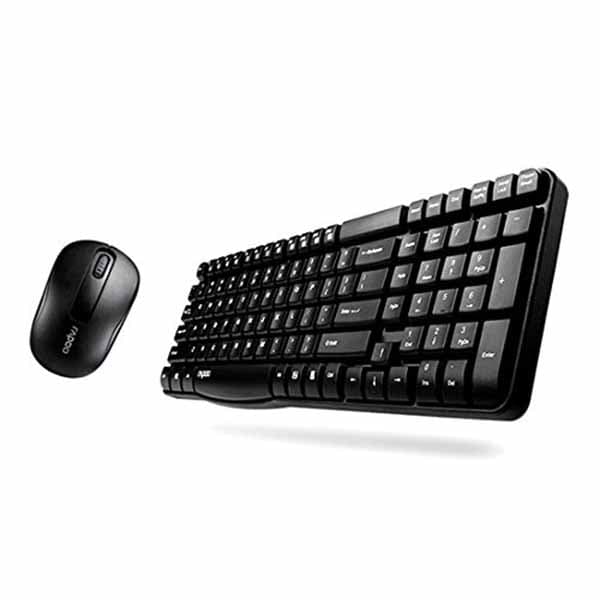 Rapoo X1800S Wireless Optical Keyboard &amp; Mouse Combo - Black - 3