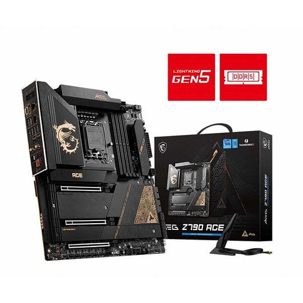 Msi Meg Z790 Ace Lga1700 Eatx Intel Motherboard Supports Intel 12th , 13th & 14th Gen Processors - 1