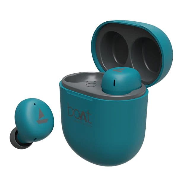 boAt Airdopes 381 Wireless in Ear Earphones with Mic (Green) - 5