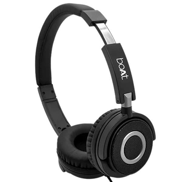 boAt Bassheads 900 Headphone (Black) - 1