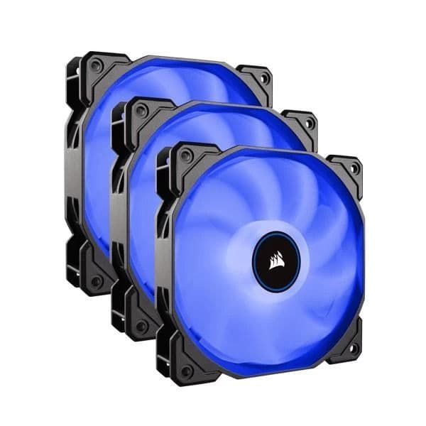 Corsair AF120 Blue Cabinet Fan (Triple Pack) - 1