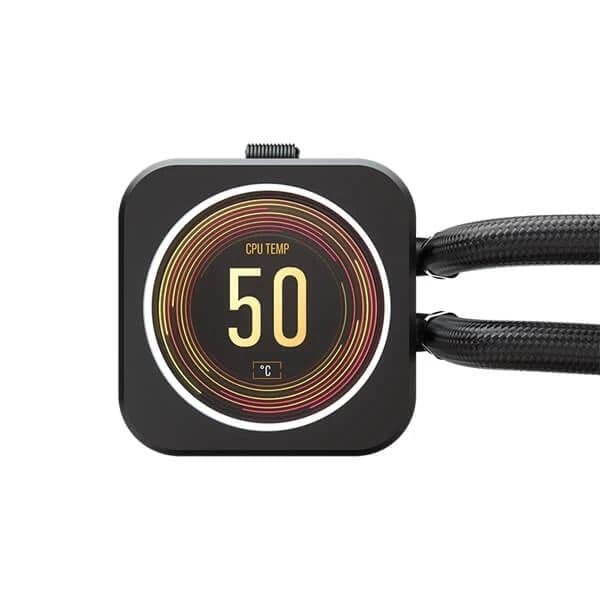 Corsair ICUE H170i Elite LCD Display CPU Liquid Cooler (Black) - 5