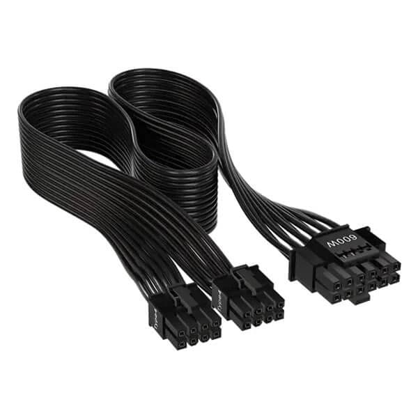 Corsair 600W PCIe 5.0 12VHPWR Type-4 PSU Power Cable - 1