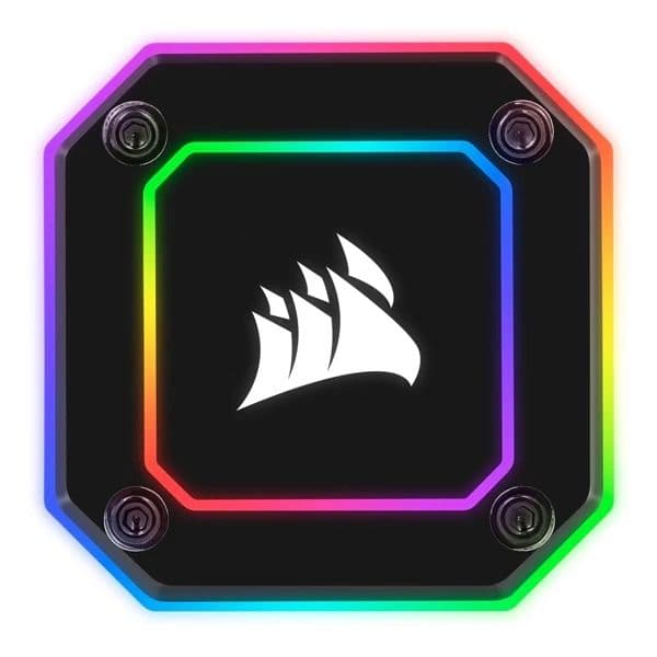 Corsair ICUE H100i Elite Capellix CPU Liquid Cooler (Black) - 2