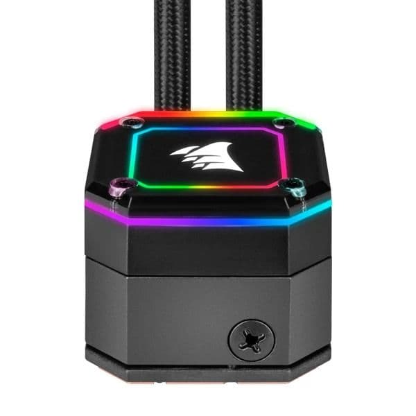 Corsair ICUE H100i Elite Capellix CPU Liquid Cooler (Black) - 3