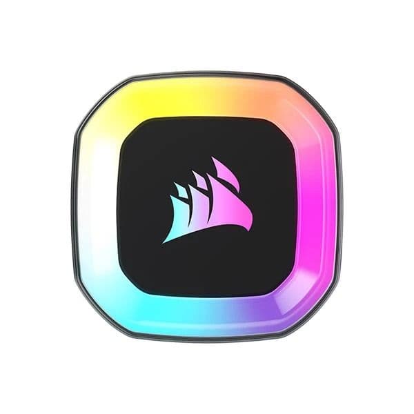 Corsair H100 RGB CPU Liquid Cooler (Black) - 4