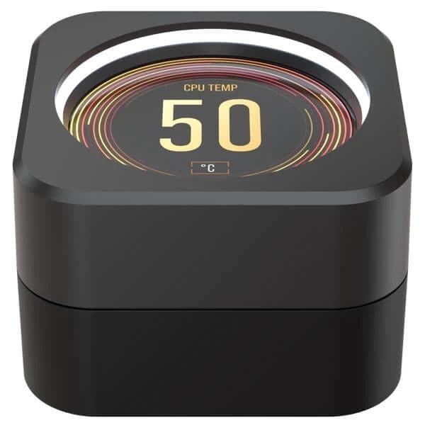 Corsair ICUE H100i Elite LCD Display CPU Liquid Cooler (Black) - 9