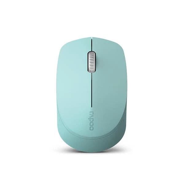 Rapoo M100 Silent Wireless Mouse - Green - 1
