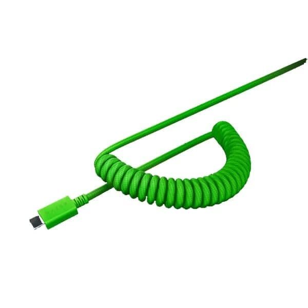 Razer PBT Keycap + Coiled Cable Upgrade Set (Green) - 4