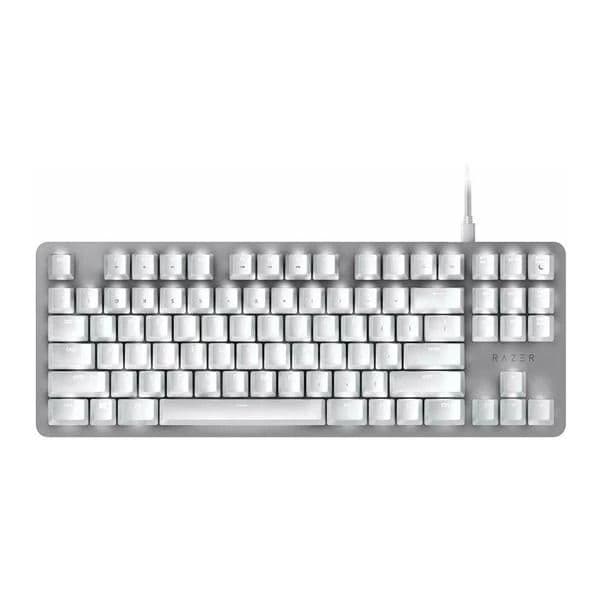 Razer BlackWidow Lite Orange Switch (White) - 1
