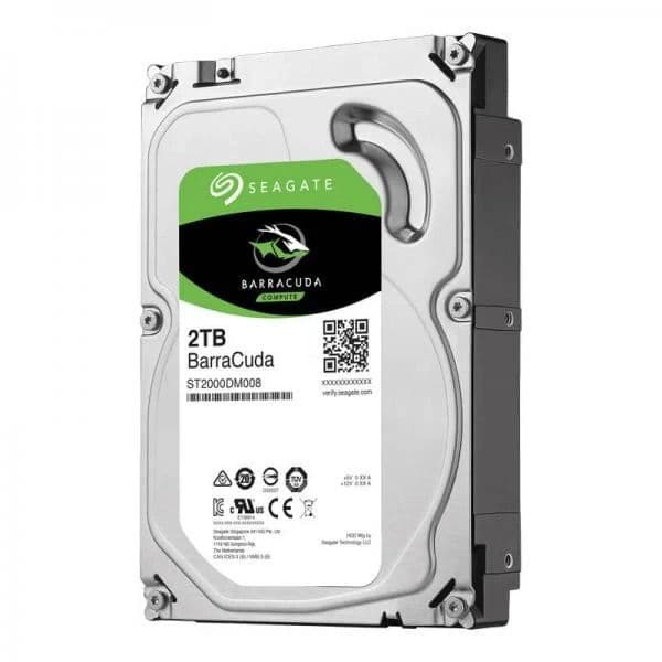 Seagate BarraCuda 2TB 3.5 inch SATA Hard Drive - 2