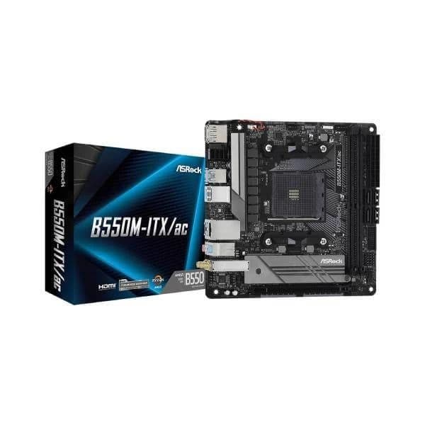 ASRock B550M-ITX/AC (WI-FI) Motherboard - 1