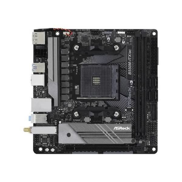 ASRock B550M-ITX/AC (WI-FI) Motherboard - 2