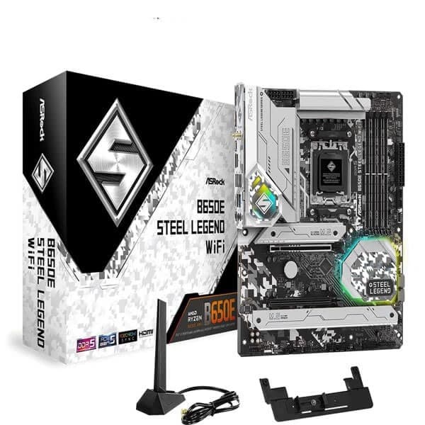 ASRock B650E Steel Legend WIFI Motherboard - 1