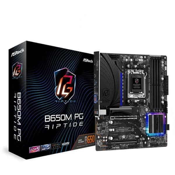 ASRock B650M PG Riptide Motherboard - 1