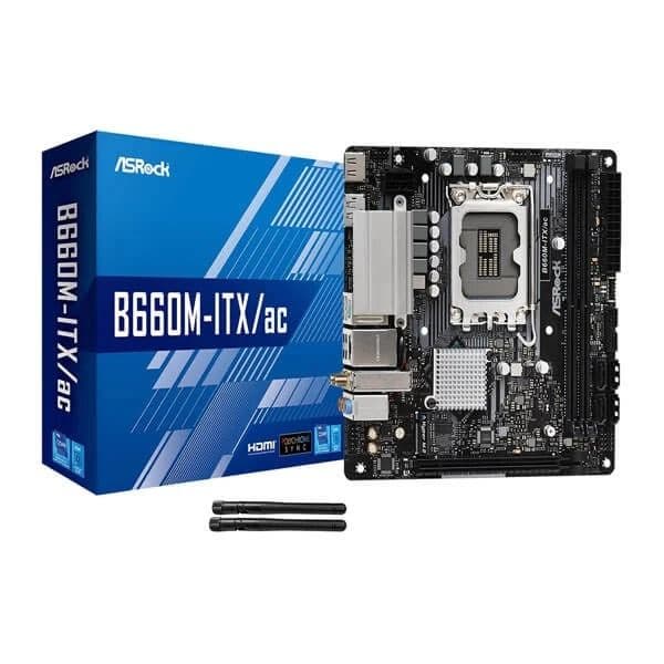 ASRock B660M ITX/AC (Wi-Fi) Intel Motherboard - 1