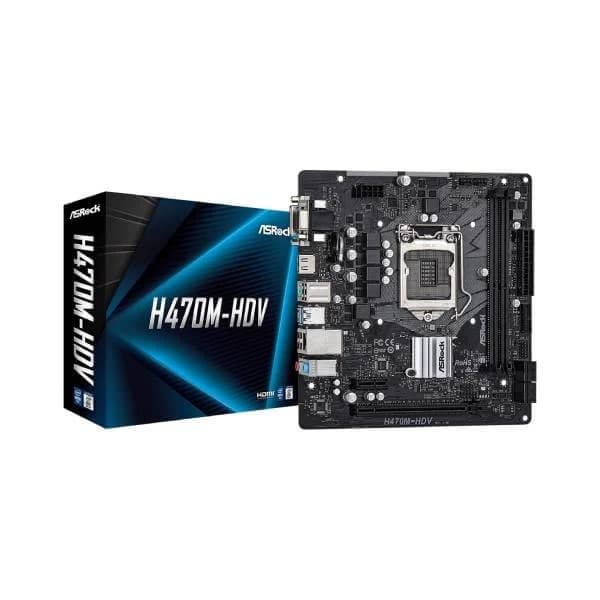 ASRock H470M-HDV Intel Motherboard - 1
