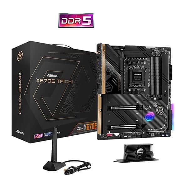 ASRock X670E Taichi (Wi-Fi) Motherboard - 1