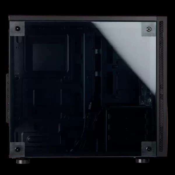 Corsair Spec-05 RED LED Mid-Tower Gaming Case (Black) - 7