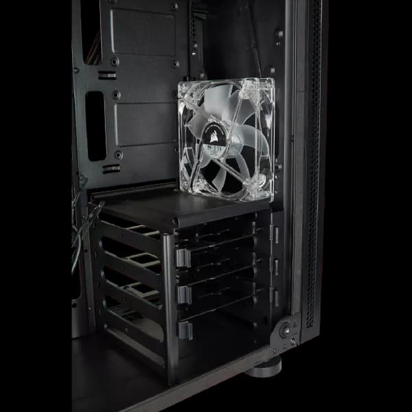 Corsair Spec-05 RED LED Mid-Tower Gaming Case (Black) - 10