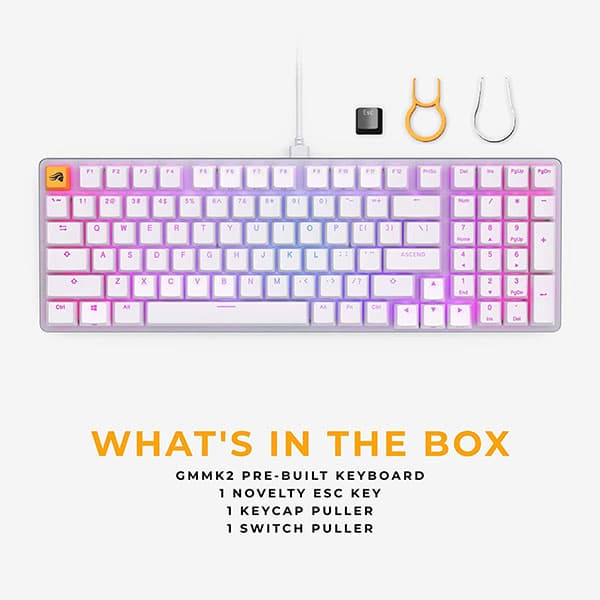Glorious GMMK 2 TKL 96% Percent Gaming Keyboard RGB Black - 8
