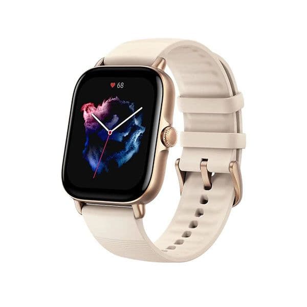Amazfit GTS 3 Smart Watch Ivory White - 1