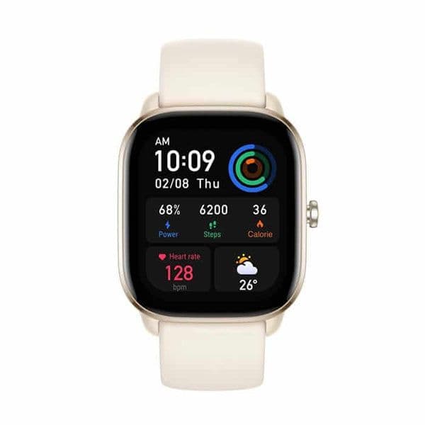Amazfit GTS 4 Mini Smart Watch Moonlight White - 2
