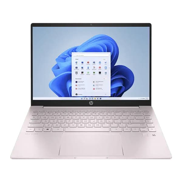 HP Pavilion 14 12th Gen Intel Core i5 16GB RAM/512GB SSD 14 inch(35.6cm) FHD,IPS,Micro-Edge Display/Intel Iris Xe Graphics/B&O/Win 11/Alexa Built-in/Backlit KB/FPR/MSO 2021/Tranquil Pink, 14-dv2016TU - 1