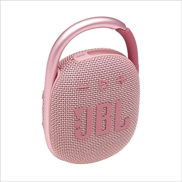 JBL Clip 4, Wireless Ultra Portable Bluetooth Speaker, Pink - 1