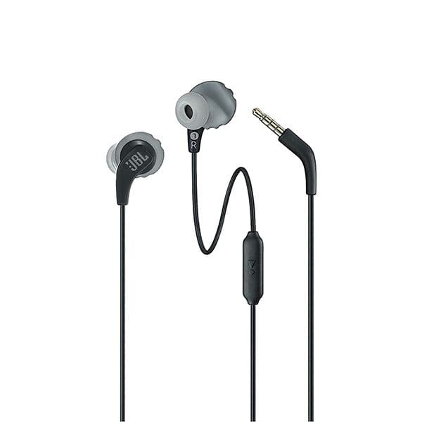 JBL Endurance Run, Sports in Ear Wired Earphones with Mic (Black) - 1