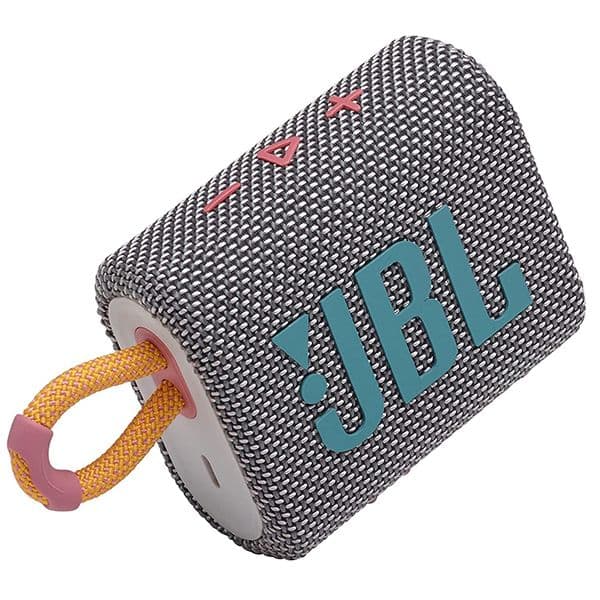 JBL Go 3, Wireless Ultra Portable Bluetooth Speaker (Black) - 2