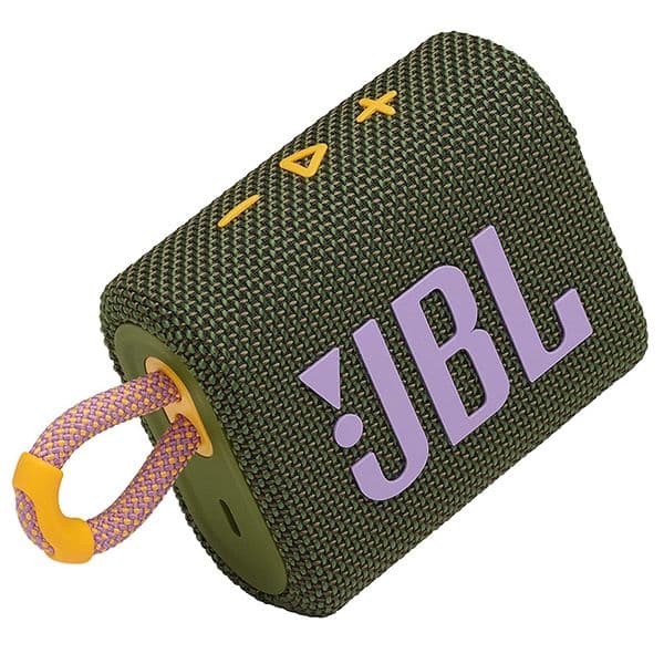 JBL Go 3, Wireless Ultra Portable Bluetooth Speaker (Black) - 3